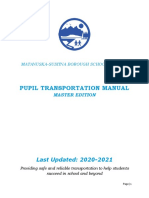FY 21 Transportation Manual Master Edition