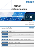 Basic PPT Company Omron