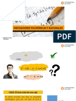 Inecuaciones polinómicas y aplicaciones