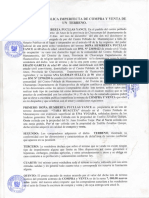 01-B Escritura Pública Imperfecta de Compra y Venta de Un Terreno Entre Ana Guzman Conviviente y Humberta Pucllas Yance