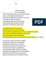 O Crente e a Palmeira: como resistir às provações