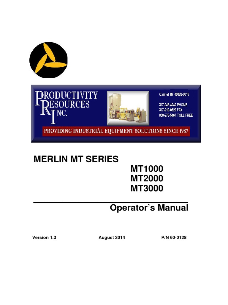 Merlin MT Series Manual | PDF | Relay | Programmable Logic Controller
