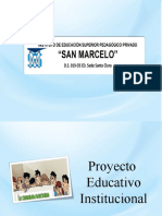 Proyecto Educativo Institucional