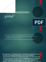 El calentamiento global