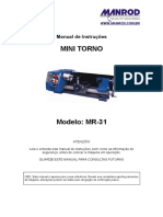 Manual do Mini Torno MR-31