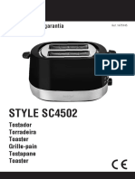 STYLE SC4502: Instrucciones y Garantía