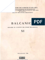 01 Balcanica XI (1980) Никола Тасић, Неки проблеми културне и етничке припадности босутског и Басараби стила