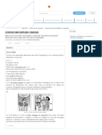 Lista de Exercícios sobre denotação e conotação - Mundo Educação