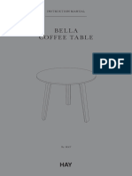 Bella Coffee Table: Instruction M A Nua L