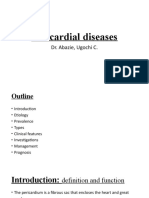 Pericardial Diseases: Dr. Abazie, Ugochi C
