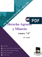 Derecho Agrario y Minería A