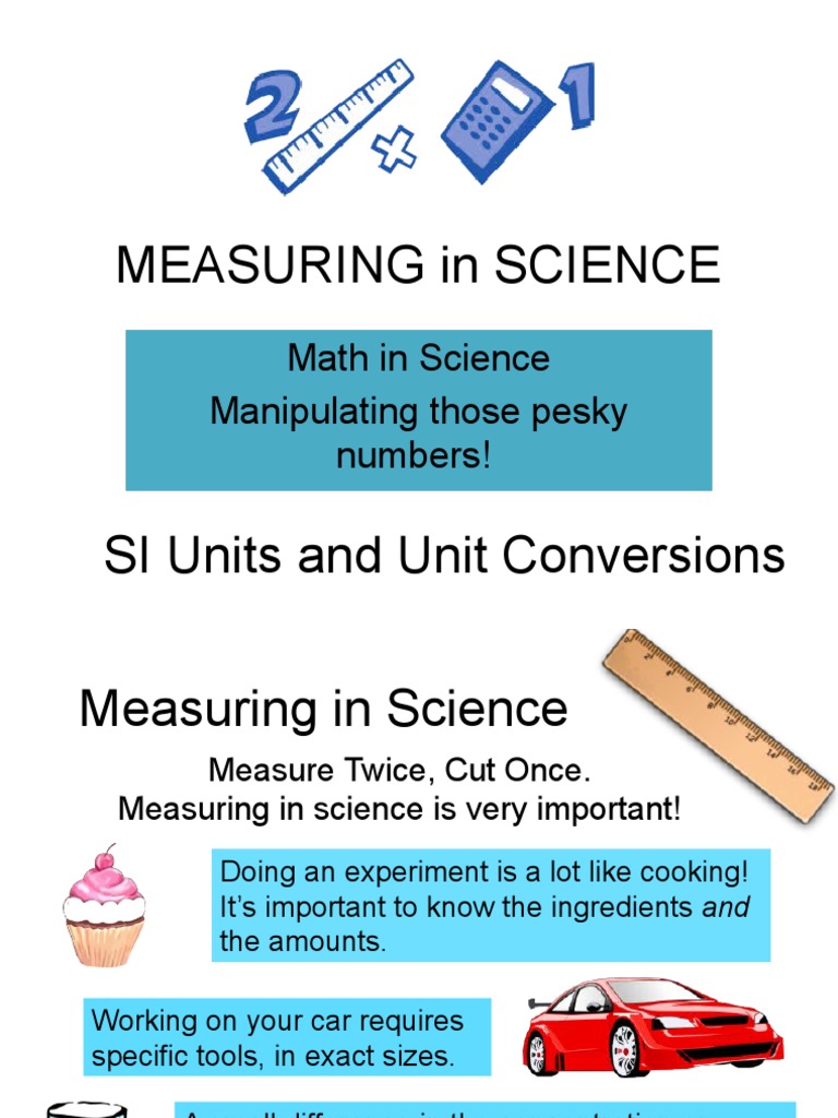 SI Units and Unit Conversions | Download Free PDF | International ...
