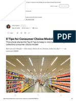 5 Tips for Consumer Choice Models _ by Isha Gupta _ Towards Data Science