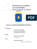 Avance de Informe Final de Gestion