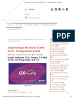 Install Software PLC Omron CX-OnE V4.30 - CX Programmer 9.5 Full - Blog - Teknisi