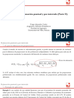 Unidad 2. Estimación Puntual y Por Intervalo (Parte II)