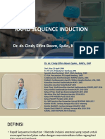 Rapid Sequence Induction Intubation - Dr. Dr. Cindy