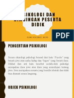 Psikologi Dan Bimbingan Peserta Didik