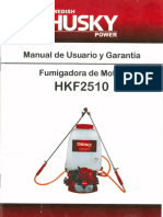 Manual HKF2510