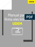 Manual de Firma Electrónica