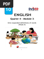 English 10 - Q4-module 3(Week 4)