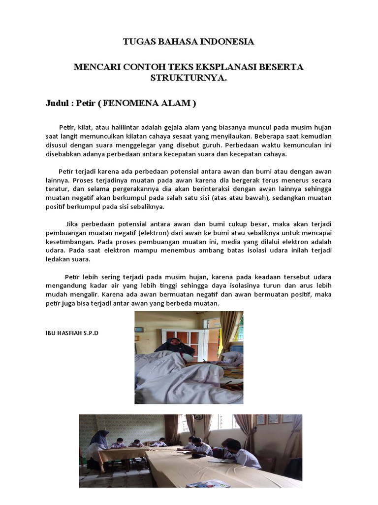 Tugas Bahasa Indonesia Caca PDF