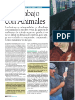 Trabajo Con Animales