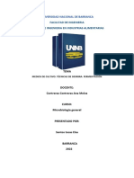 Medios de Cultivo. Técnicas de Siembra. Fermentación