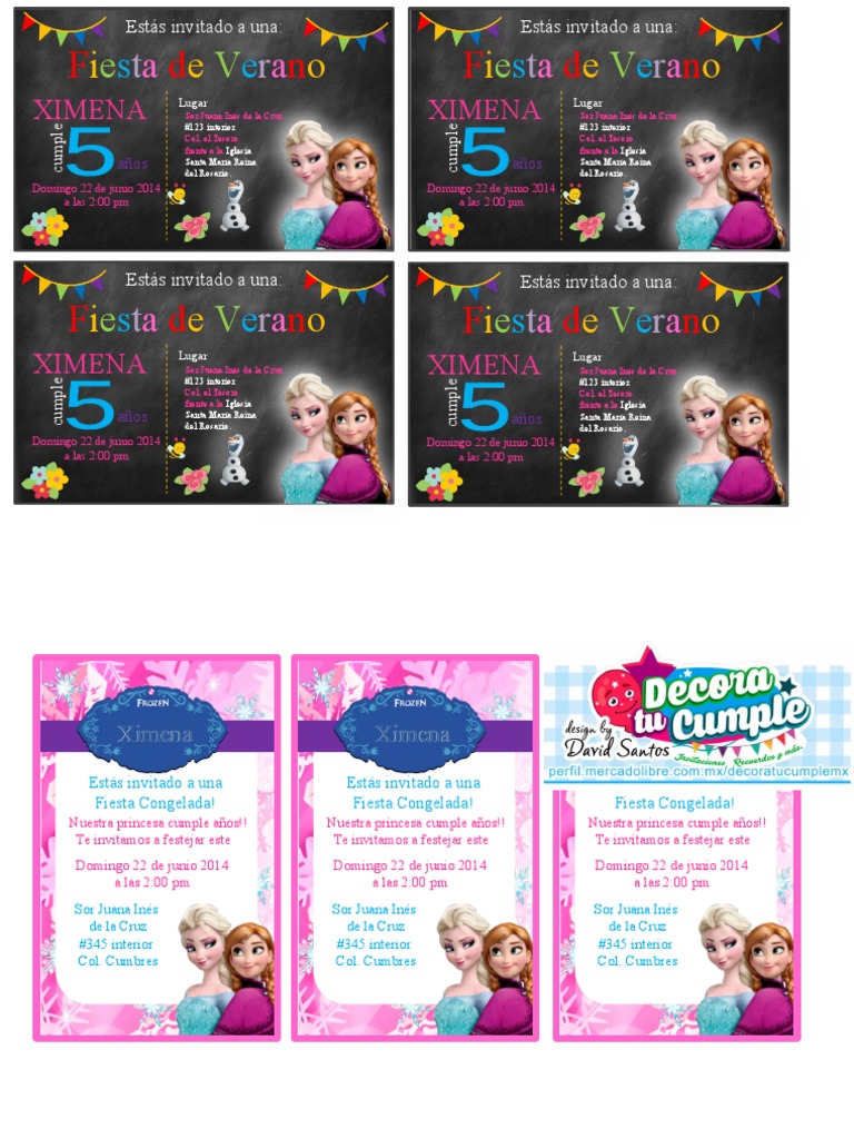 Invitaciones Rosa | PDF, image size:768x1024