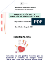 Humanizacion de La Atencion en Salud en Las Riis