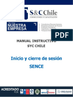 Manual Instructivo Inicio Sesion Sence (Syc Chile)