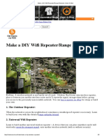 Make A DIY Wifi Repeater - Range Extender - Hack N Mod