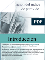 Determinacion Del Indice de Peroxido