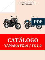 Yamaha FZ 16 Catálogo de Repuestos