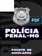 Simulado Ix Com Gabarito Comentado - Polícia Penal 2022 - Bravo - Pós-Edital