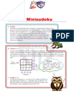 Ejercicios de Sudoku para Quinto de Primaria