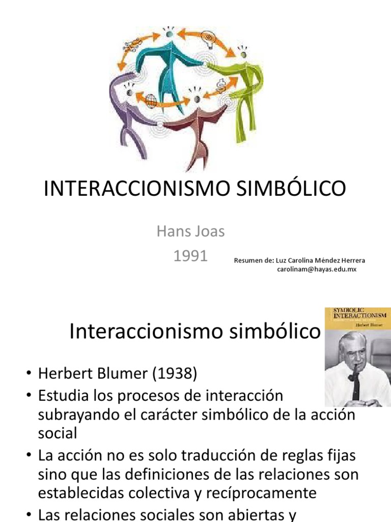 Interaccionismo Simbólico y Pragmatismo | PDF | Sociología | Pragmatismo