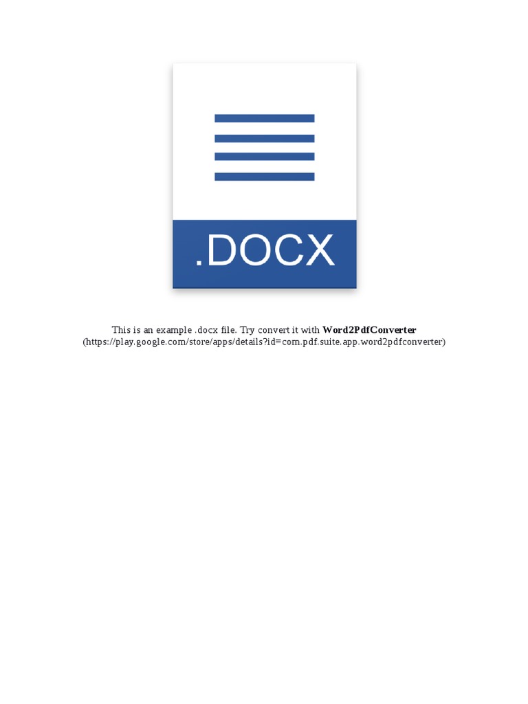 Example.docx | PDF