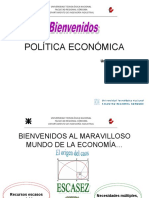 POLÍTICA ECONÓMICA Unidad 1