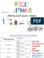 Simple Machines Foldable PPT 10-24-12