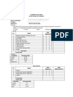 Form Ujian Praktek Ibadah