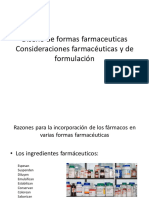 Diseño de Formas Farmaceuticas