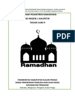 14.6. PROGRAM ESKUL KEAGAMAAN (PESANTREN RAMANDAN)