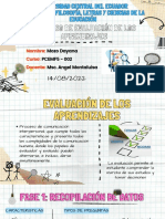 Mozo - Dayana - Proceso de Evaluación de Los Aprendizajes