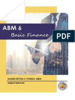 ABM G12 Basic Finance Chapter 3