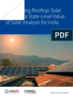 Quantifying Rooftop Solar Benefits in India