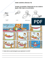 HQ - Historia em Quadrinhos - Interpretação - Adaptada