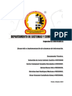 Documento Técnico.