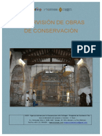 Supervisión de Obras de Conservación