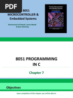 The 8051 Microcontroller & Embedded Systems: Muhammad Ali Mazidi, Janice Mazidi & Rolin Mckinlay